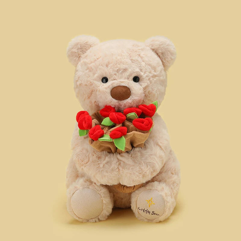 RoseBear™ – Miś, który wręcza kwiaty