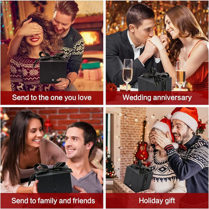  Necklace - Luxurious Rose Gift Box, Perfect for Valentine's Day, Mother's Day, Anniversary, Birthday, and Any Special Occasion 